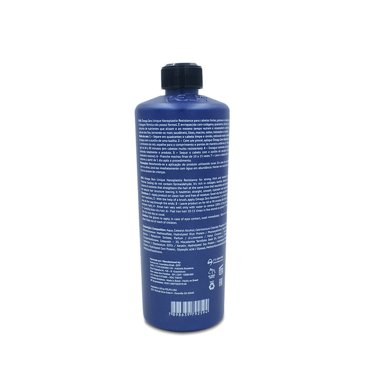 Felps Progressive Omega Zero Unique Nanoplastia Thermal Sealing Resistant Hair 500ml/16.9fl.oz