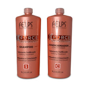 Kit Felps X-force Biotin Treatment Shampoo and Conditioner Fortifying Treatment 2x1L/2x33.8 fl.oz