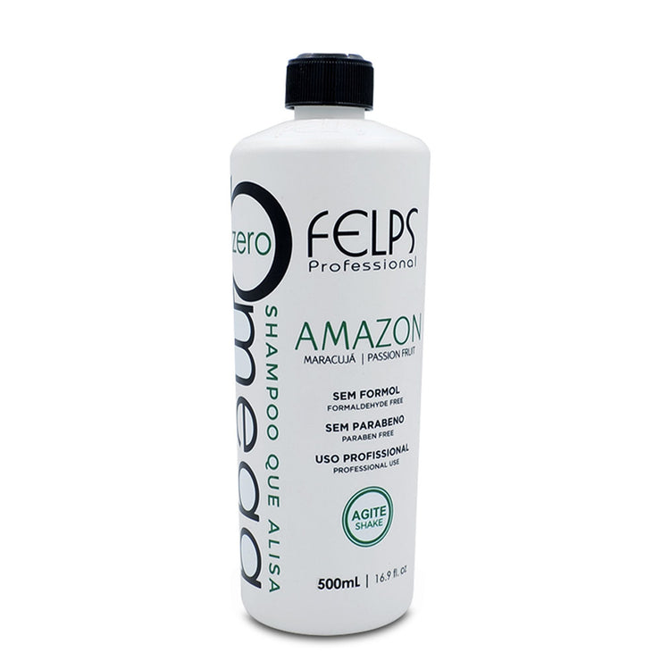 Felps Progressive Omega Zero Amazon Passion Fruit Shampoo that Smooth Maracujá 500ml/16.9fl.oz