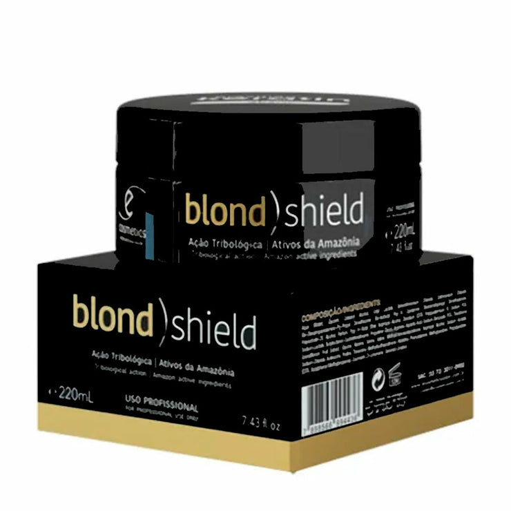 ECOSMETICS REPAIR MASK BLOND SHIELD HYDRATION COLOR PROTECTION HAIR CARE 220ML/7.43FL.OZ