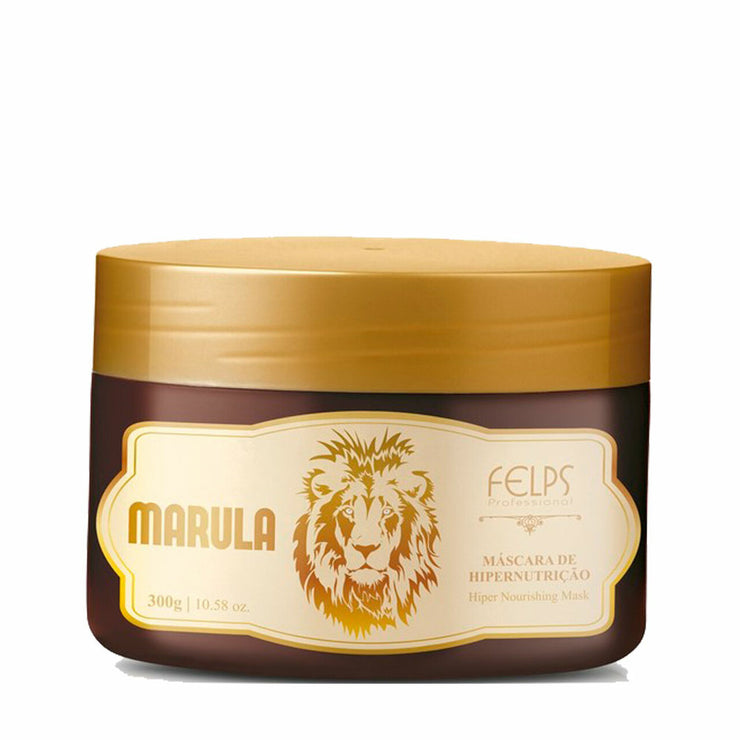 Felps Mask Marula Hiper Nourishing Mask Hipernutrição Intense Hydration Hair Care 300g/10.5fl.oz