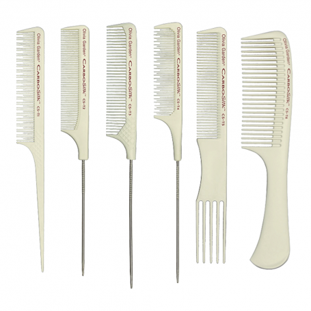 Olivia Garden CarboSilk Professional Combs for Technical and Chemical Services (CS-T)