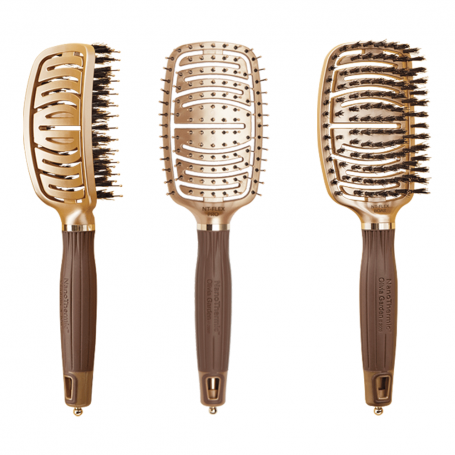 Olivia Garden Nano Thermic Ceramic + Ion Flex Brush Collection (NT-FLEX)